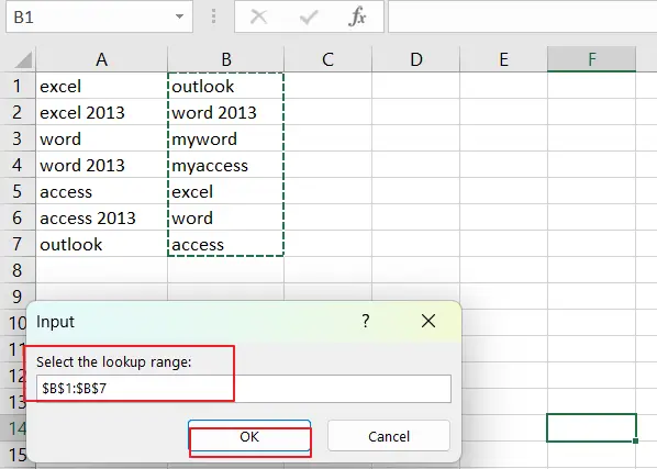 How To Align Duplicate Values within Two Columns in Excel vba4.png