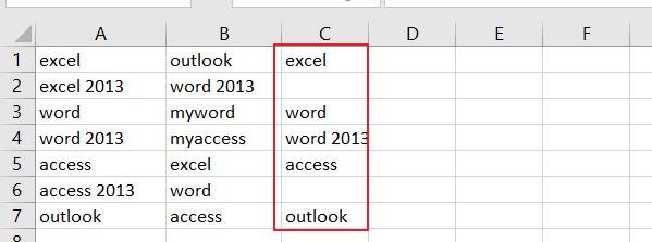 How To Align Duplicate Values within Two Columns in Excel vba6.png