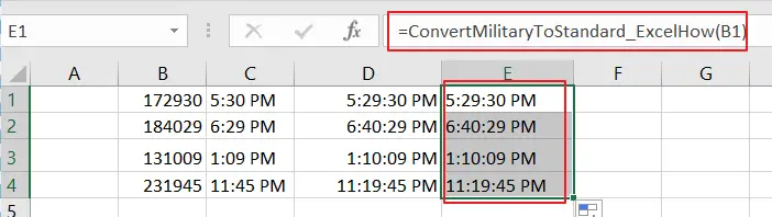 How to Convert Military Time to Standard Time in Excel vba 2.png