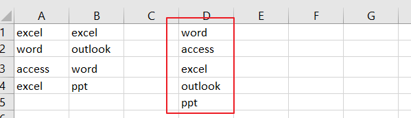 How to Merge Two List without Duplicates in Excel vba 4.png