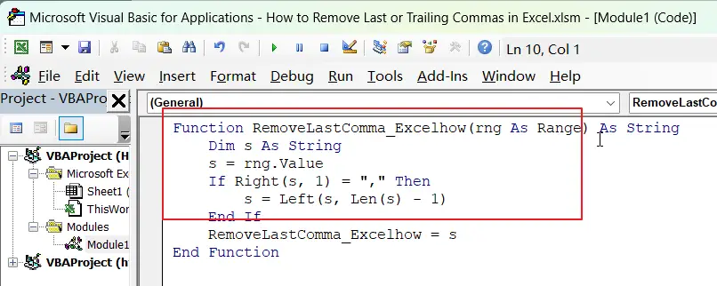 How to Remove Last or Trailing Commas in Excel vba1.png