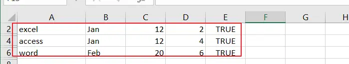 How to Filter Even or Odd Rows in Excel